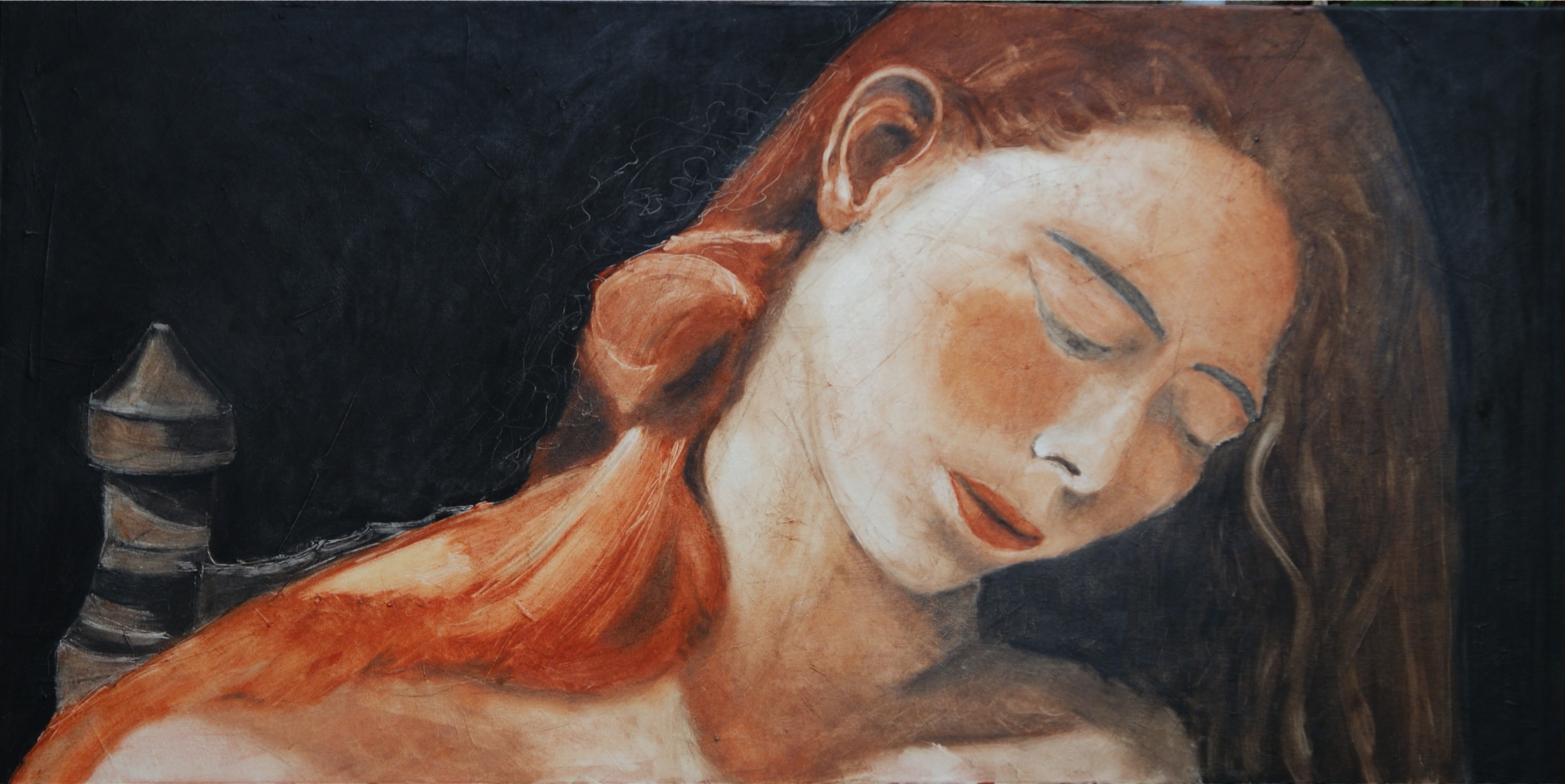 4 Homage an Caravaggio 50x100