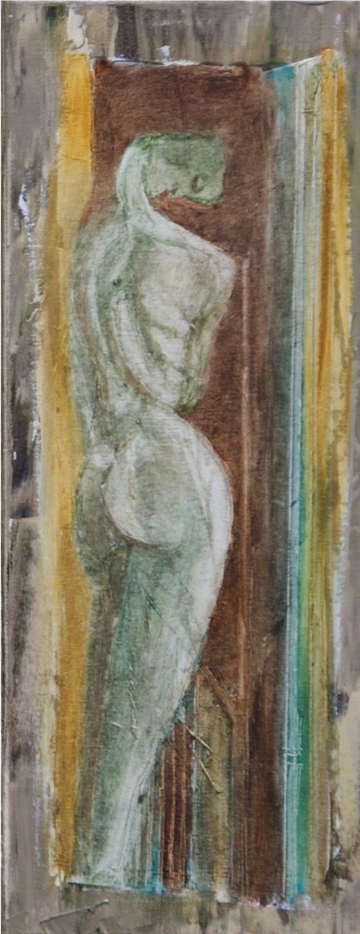 7 Frauen-Akt-Stein 20x50